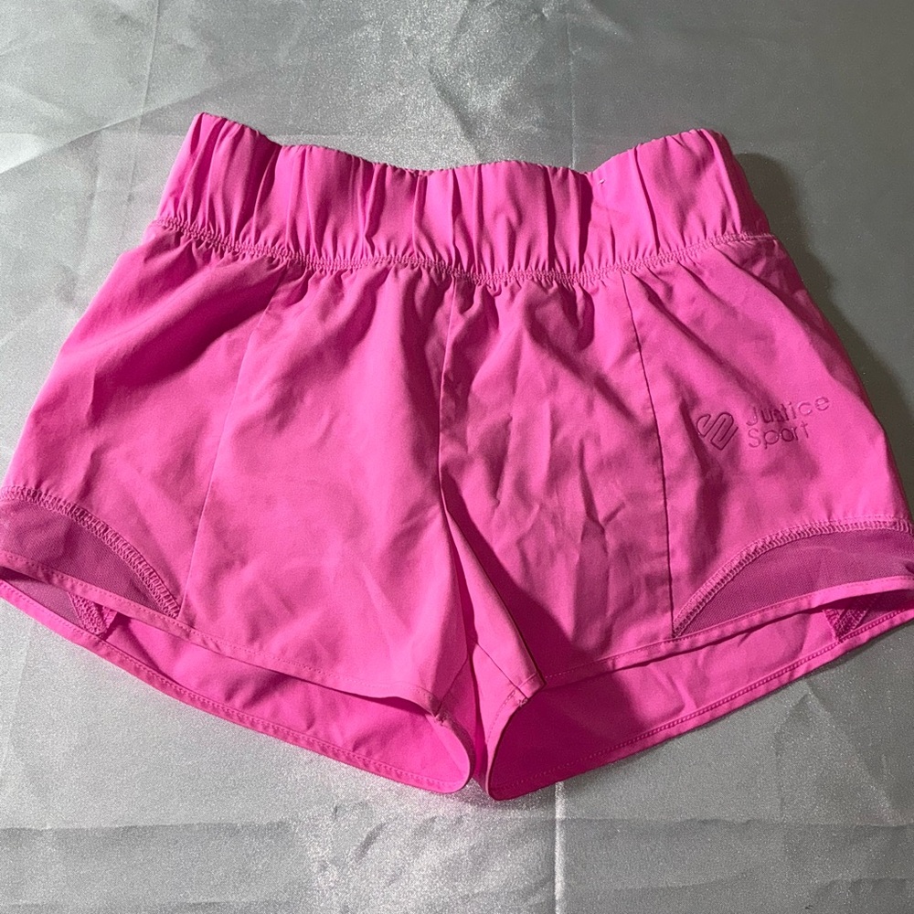 Justice Sport Girls Shorts Size M (10) Pink